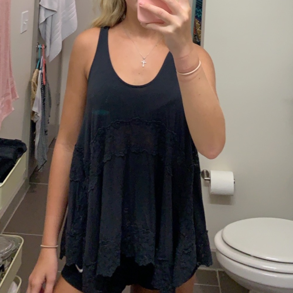 Laced tank top